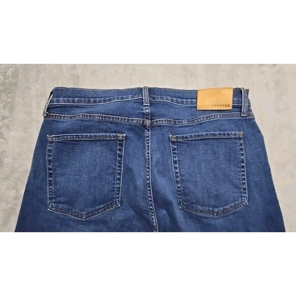 Tecovas Jeans Men's 36x30 Slim Jean Medium Blue Denim, EUC - Picture 8 of 8